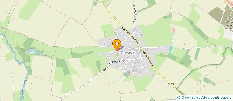 localisation de l'entreprise DELAMONTAGNE BATIMENT  ESTREUX