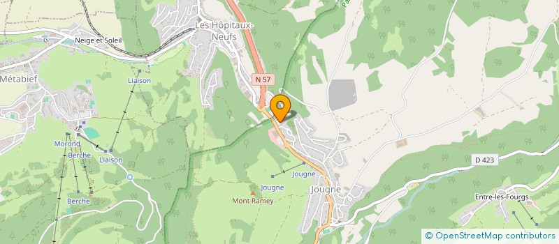 localisation de l'entreprise DELANAUD DURIEUX  JOUGNE