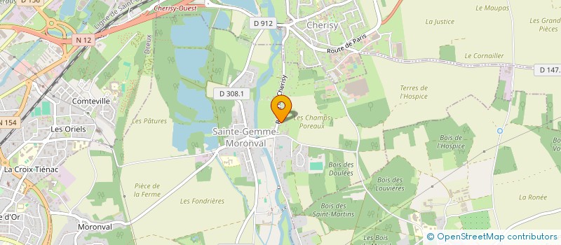 localisation de l'entreprise DELANEAU à SAINTE-GEMME-MORONVAL