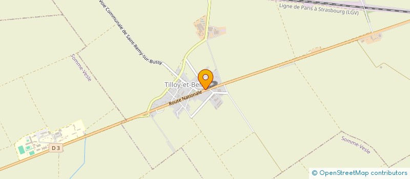 localisation de l'entreprise DELANERY-RENARD à TILLOY-ET-BELLAY