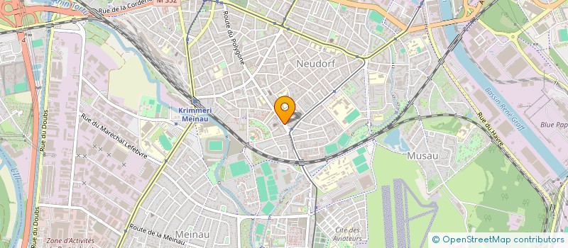 localisation de l'entreprise DELANGUE/FISCHER à STRASBOURG