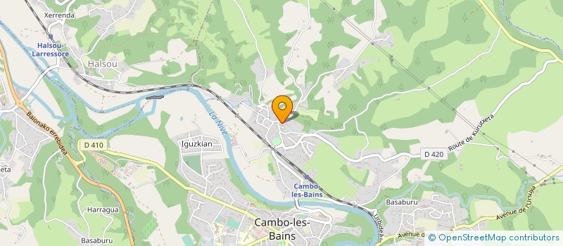localisation de l'entreprise DELANNOY à CAMBO-LES-BAINS