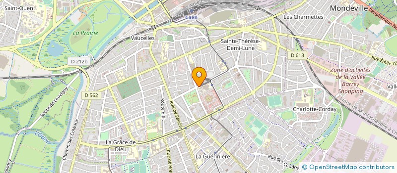 localisation de l'entreprise DELANNOY à CAEN