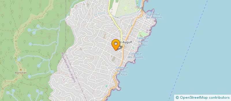 localisation de l'entreprise DELANNOY DOVO à FREJUS