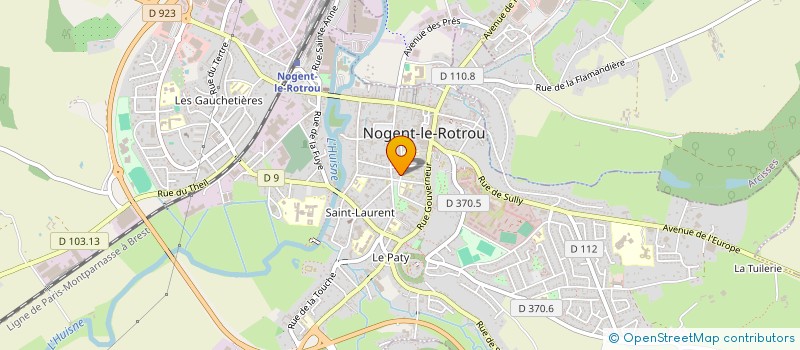 localisation de l'entreprise DELANNOY-DUMARET à NOGENT-LE-ROTROU