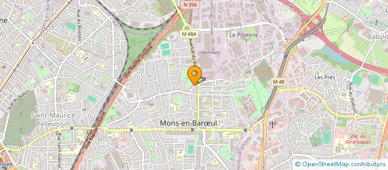 localisation de l'entreprise DELANNOY SARL à MONS-EN-BARUL