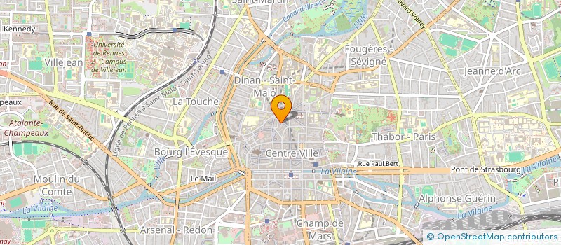 localisation de l'entreprise DELANOE à RENNES