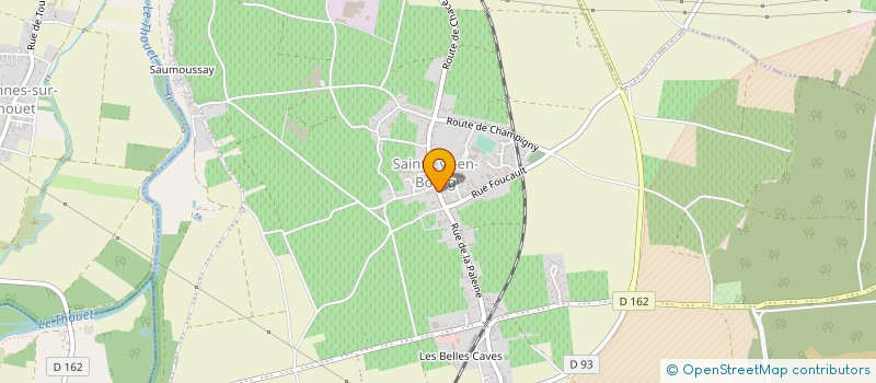 localisation de l'entreprise DELANOE  BELLEVIGNE-LES-CHATEAUX