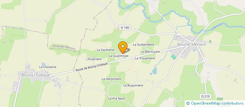 localisation de l'entreprise DELANOE JEAN-JACQUES  BOUILLE-MENARD