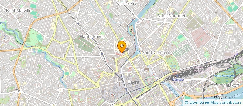 localisation de l'entreprise DELANOUBA à NANTES