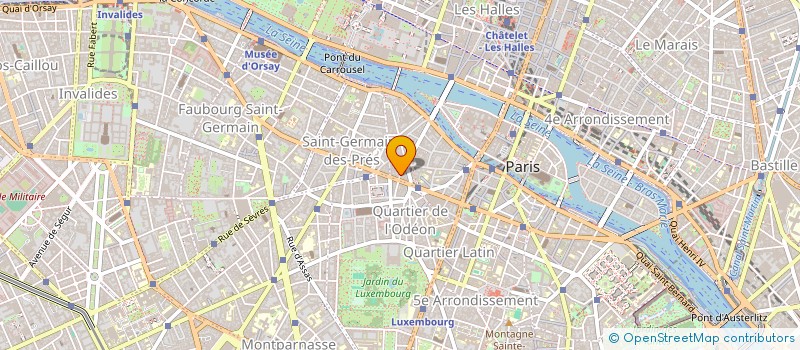 localisation de l'entreprise DELANOUE                      ANDRE  PARIS