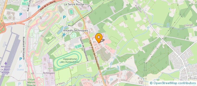 localisation de l'entreprise DELANU  RUAUDIN