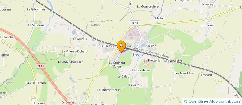 localisation de l'entreprise DELAPACHE  BROONS