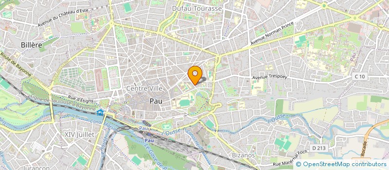 localisation de l'entreprise DELAPIERRE SARL à PAU