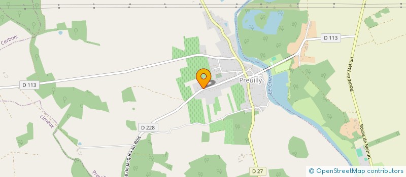 localisation de l'entreprise DELAPORTE DIAGNOSTIC  PREUILLY