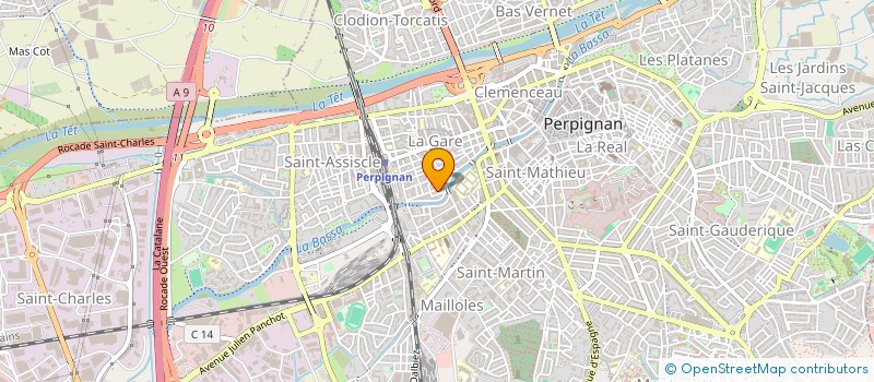 localisation de l'entreprise DELARCHER  PERPIGNAN