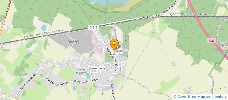 localisation de l'entreprise DELAROC à WALLERS