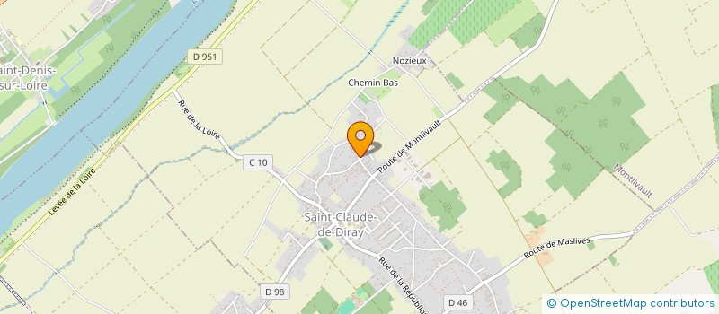 localisation de l'entreprise DELAROCHE DUROY ROBERT  SAINT-CLAUDE-DE-DIRAY