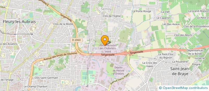localisation de l'entreprise DELARUE à SEMOY
