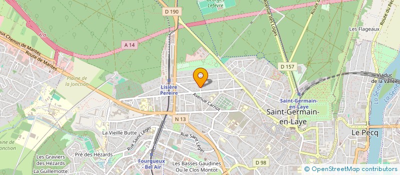 localisation de l'entreprise DELARUE & COMPANY  SAINT-GERMAIN-EN-LAYE