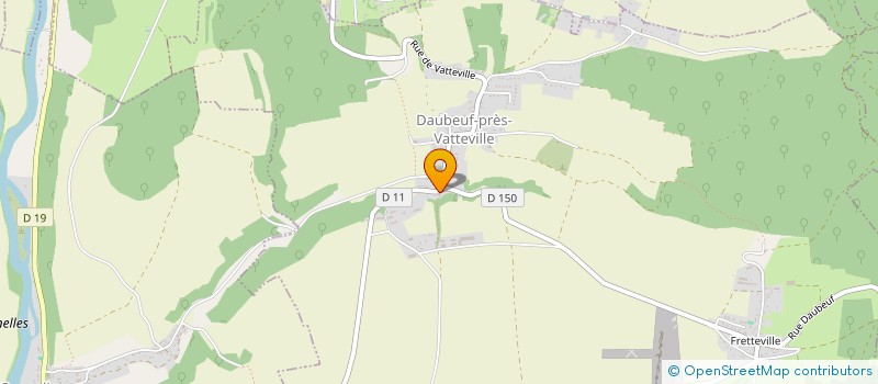 localisation de l'entreprise DELARUE INDUSTRIE  DAUBEUF-PRES-VATTEVILLE