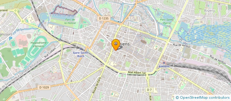 localisation de l'entreprise DELARUE PARTNERS SECOND  AMIENS