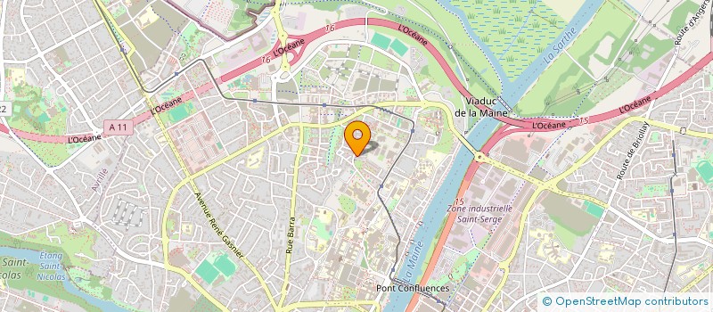 localisation de l'entreprise DELARUELLE INDIVISION à ANGERS