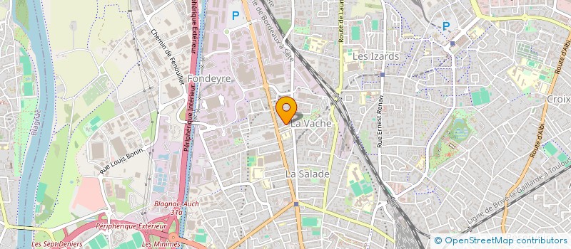 localisation de l'entreprise DELAS & CO à TOULOUSE