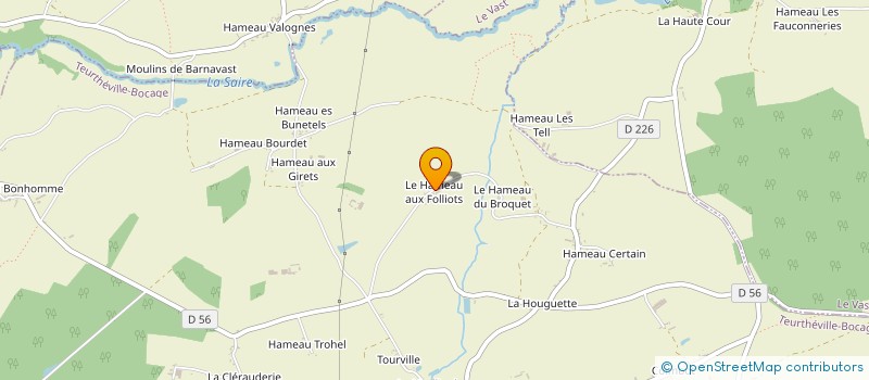 localisation de l'entreprise DELASSE  TEURTHEVILLE-BOCAGE