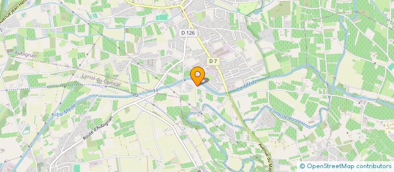 localisation de l'entreprise DELATA CONSTRUCTION FRANCE  AUBIGNAN