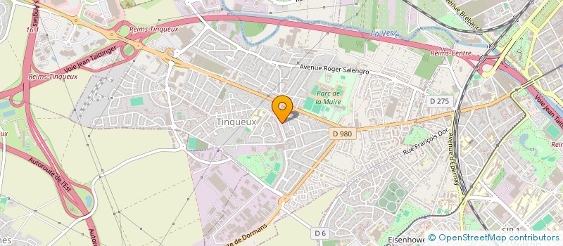 localisation de l'entreprise DELATTOQ  TINQUEUX