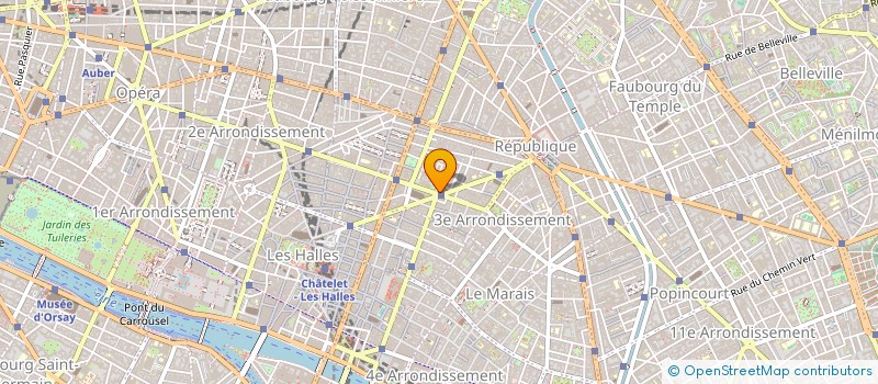 localisation de l'entreprise DELATTRE                      JULES  PARIS