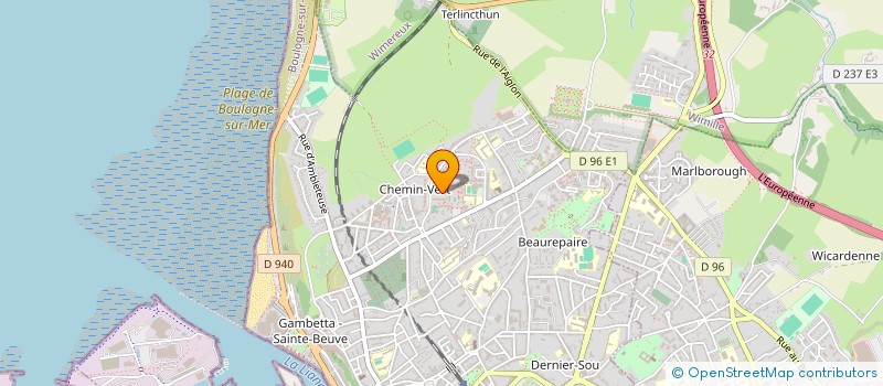 localisation de l'entreprise DELATTRE LEGROS ESPACE VERT à BOULOGNE-SUR-MER