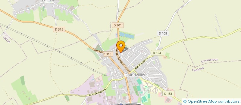 localisation de l'entreprise DELATTRE LIVRES à GRANDVILLIERS