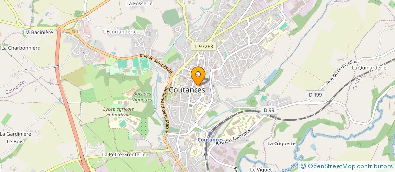 localisation de l'entreprise DELATTRE PIERZYNSKI à COUTANCES