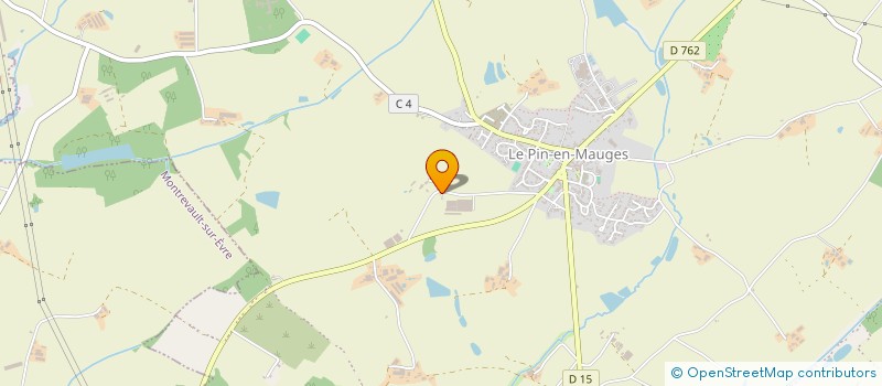 localisation de l'entreprise DELAUNAY à BEAUPREAU-EN-MAUGES