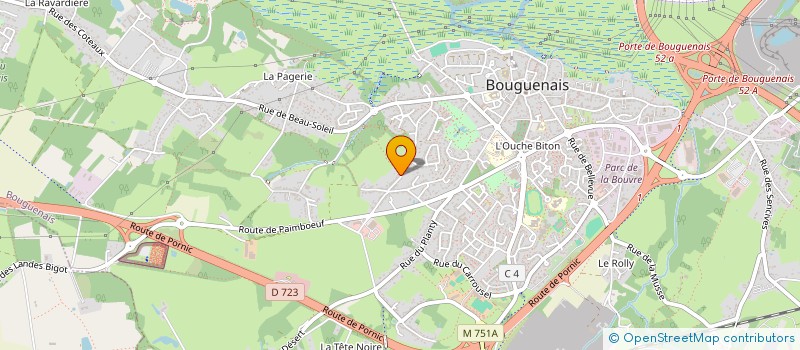 localisation de l'entreprise DELAUNAY à HAUTE-GOULAINE