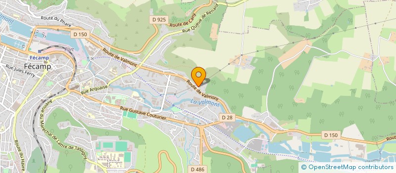 localisation de l'entreprise DELAUNAY DEPANNAGE MAINTENANCE à FECAMP