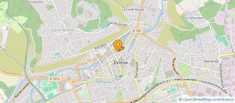 localisation de l'entreprise DELAUNAY ELECTRICIEN EVREUX à EVREUX