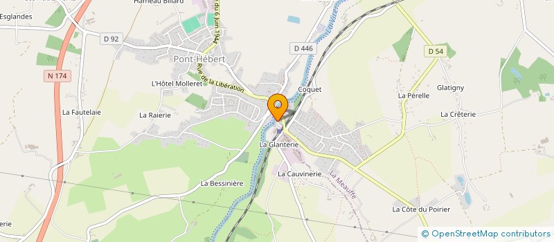 localisation de l'entreprise DELAUNAY ENERGIES  LA MEAUFFE