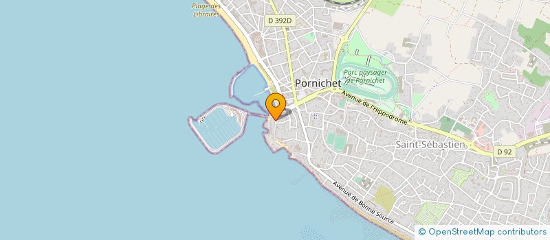 localisation de l'entreprise DELAUNAY IMMOBILIER à PORNICHET