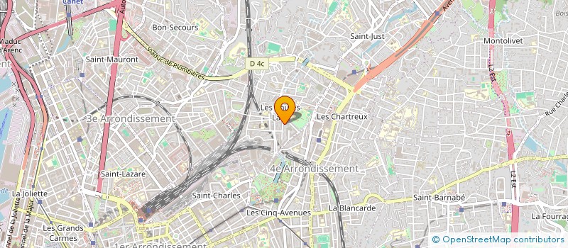 localisation de l'entreprise DELAUNAY / PUCCI INDIVISION  MARSEILLE