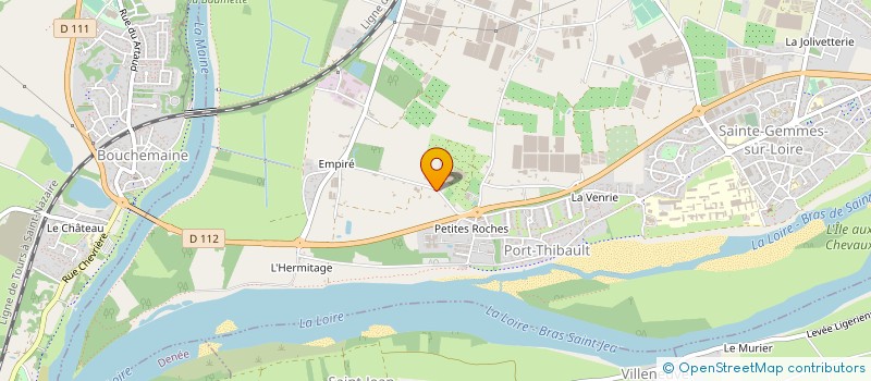 localisation de l'entreprise DELAUNAY SAS à SAINTE-GEMMES-SUR-LOIRE