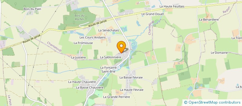 localisation de l'entreprise DELAUNAY TP à LE PETIT-FOUGERAY