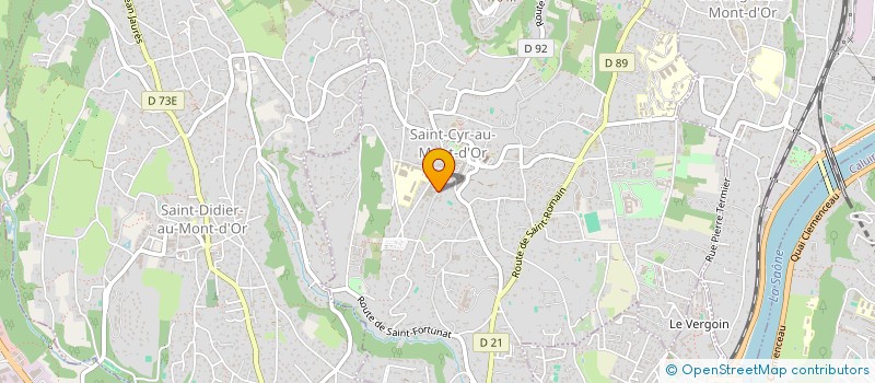 localisation de l'entreprise DELAUSA  SAINT-CYR-AU-MONT-D'OR