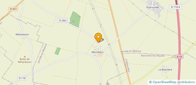 localisation de l'entreprise DELAVALLE PHILIPPE à JANVILLE-EN-BEAUCE