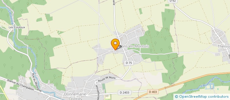 localisation de l'entreprise DELAVAY-VIMPELLES  MONS-EN-MONTOIS