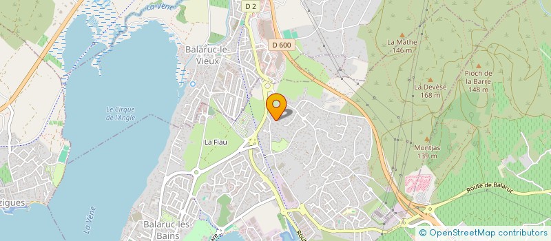 localisation de l'entreprise DELAVENNA BERNARD  BALARUC-LES-BAINS