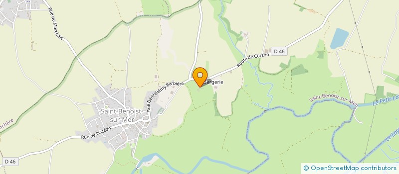 localisation de l'entreprise DELAVERGNE ENERGIE  SAINT-VINCENT-SUR-GRAON