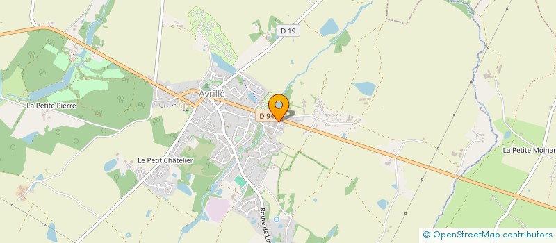 localisation de l'entreprise DELAVERGNE NAVAL SERVICES  AVRILLE